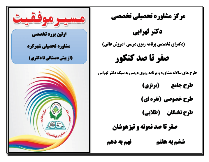برنامه ریزی درسی یک داوطلب کنکور در دوران عید چگونه باید باشد؟ پاسخ دکتر لهرابی بهترین مشاور تحصیلی شهرکرد – بهترین مشاور تحصیلی و کنکور شهرکرد - بهترین مشاور کنکور شهرکرد- رتبه اول مشاور تحصیلی و کنکور شهرکرد- بهترین برنامه ریز درسی شهرکرد dr-lohrabi.ir